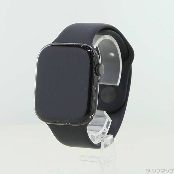ソフマップ 〔中古品〕 Apple Watch Series 10 GPS + Cellular 46mm ジェットブラックアルミニウムケース ブラックスポーツバンド【377】