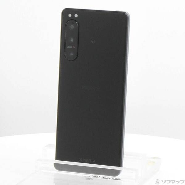 ソフマップ 〔中古品〕 Xperia 5 IV 128GB ブラック SOG09 au SIMフリー【377】
