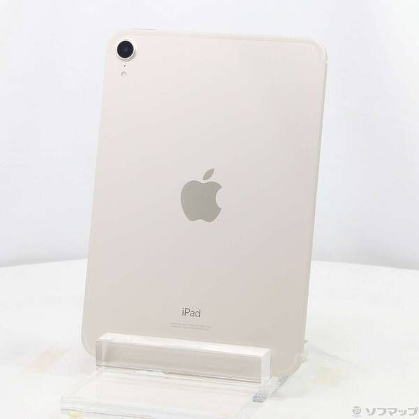 ソフマップ 〔中古品〕 iPad mini 第6世代 256GB スターライト MK8H3J／A auロック解除SIMフリー【269】