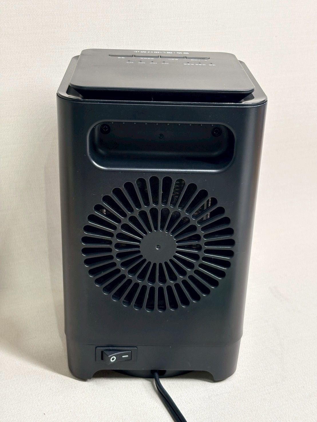 新品】セラミックファンヒーター 1200W 首振り 小型 DH-QN17 - メルカリ