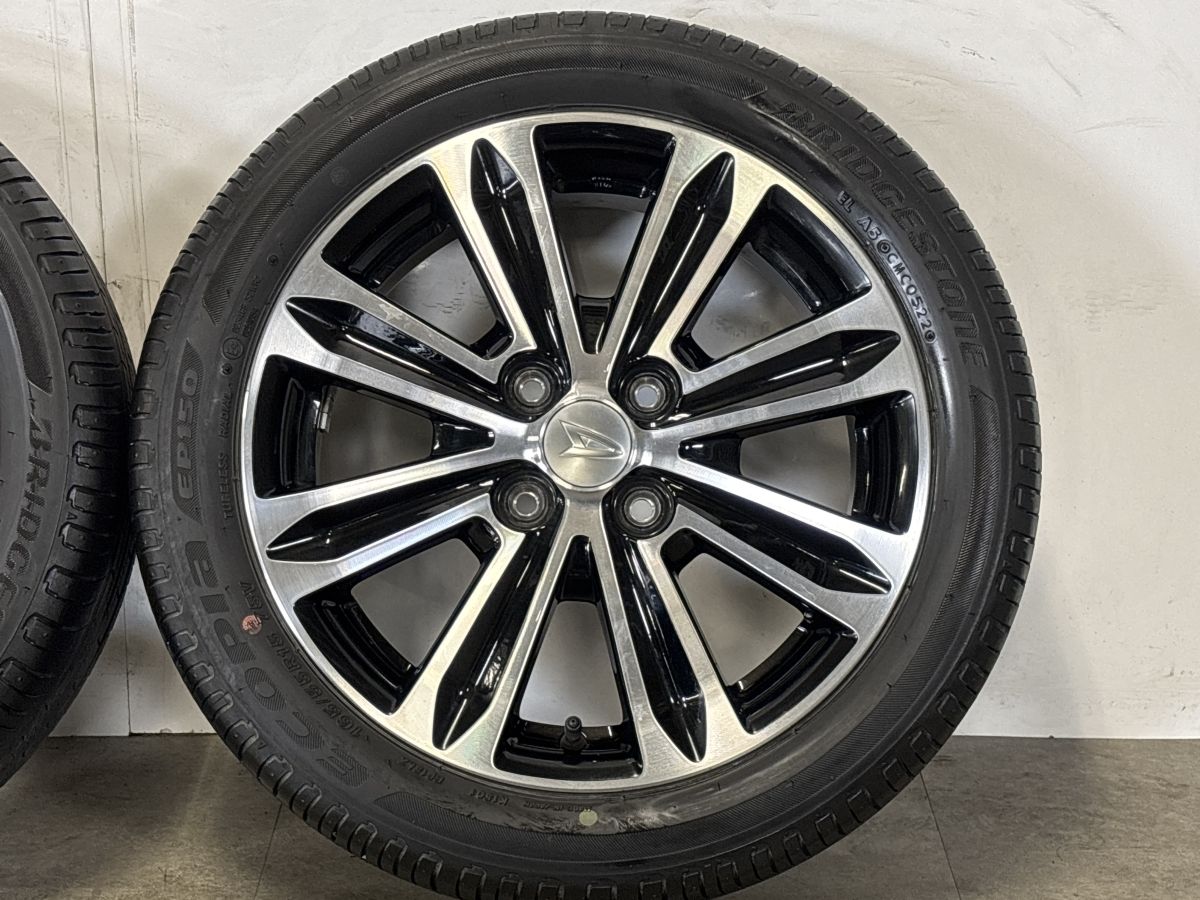 美品】ダイハツ タント カスタム 純正 15in 4.5J +45 PCD100 