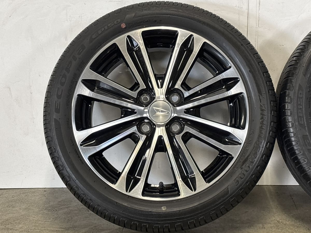 美品】ダイハツ タント カスタム 純正 15in 4.5J +45 PCD100