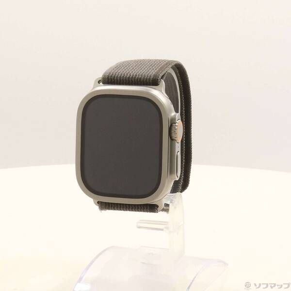 ソフマップ 〔中古品〕 Apple Watch Ultra GPS + Cellular 49mm チタニウムケース ブラック／グレイトレイルループ【377】