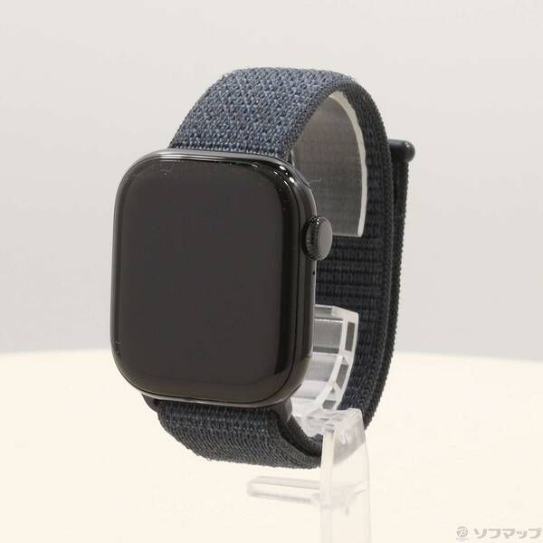 ソフマップ 〔中古品〕 Apple Watch Series 10 GPS 42mm ジェットブラックアルミニウムケース インクスポーツループ【377】