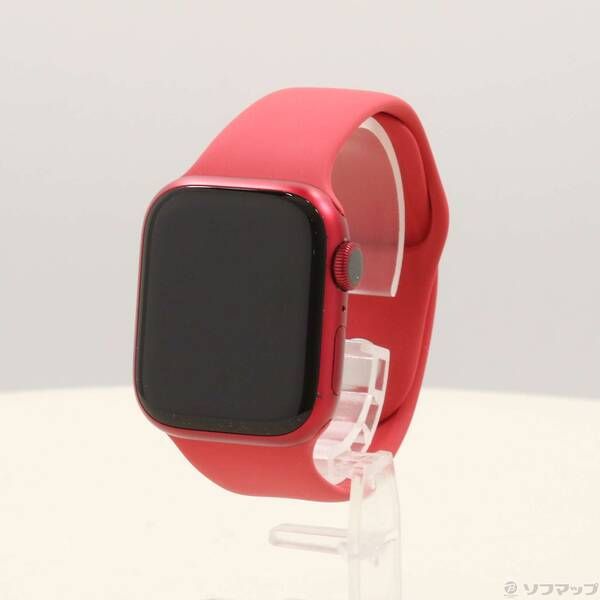 ソフマップ 〔中古品〕 Apple Watch Series 9 GPS + Cellular 41mm (PRODUCT)REDアルミニウムケース レッドスポーツバンド【377】