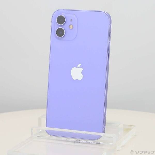 ソフマップ 〔中古品〕 iPhone12 64GB パープル MJNH3J／A SIMフリー【377】