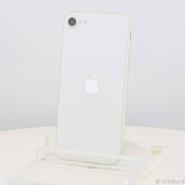 ソフマップ 〔中古品〕 iPhone SE 第3世代 64GB スターライト MMYD3J／A SIMフリー【377】