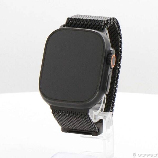 ソフマップ 〔中古品〕 Apple Watch Ultra 2 GPS + Cellular 49mm ブラックチタニウムケース ブラックチタニウムミラネーゼループ【377】