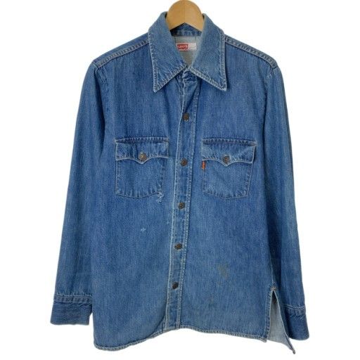 【中古】　Levi's　デニムジャケット　70s vintage　70年代　OLD　Gジャン　トラッカージャケット　アメカジ　古着　/1591