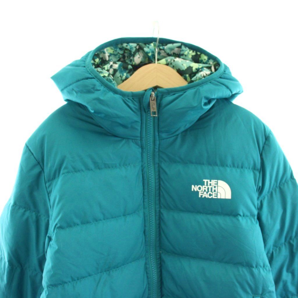 ザノースフェイス THE NORTH FACE ダウンジャケット 花柄 リバーシブル