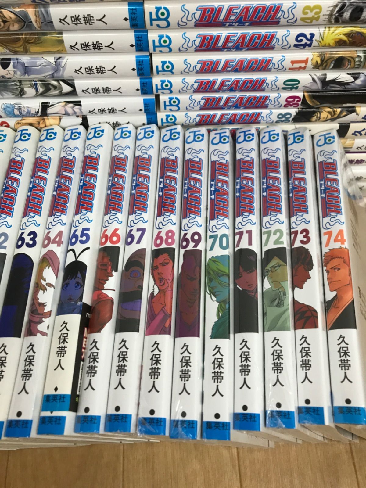 ☆②【未開封あり】BLEACH ブリーチ 1～74巻 コミック全巻セット 久保