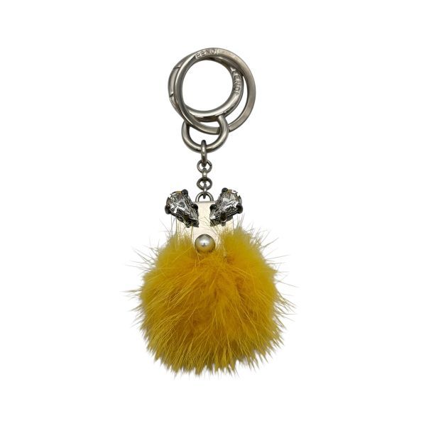 ○ フェンディ FENDI モンスターバグズチャーム ファー 雑貨 小物