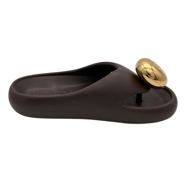 ○ 美品 ロエベ フォーム ペブル サンダル トング 靴 アナグラム
