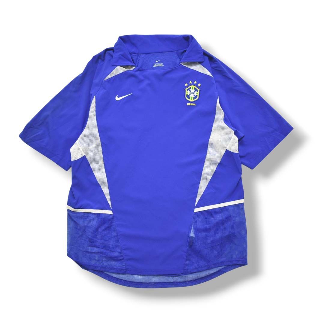 当時物】 00s ヴィンテージ ナイキ NIKE ブラジル代表 2002 AWAY 2nd