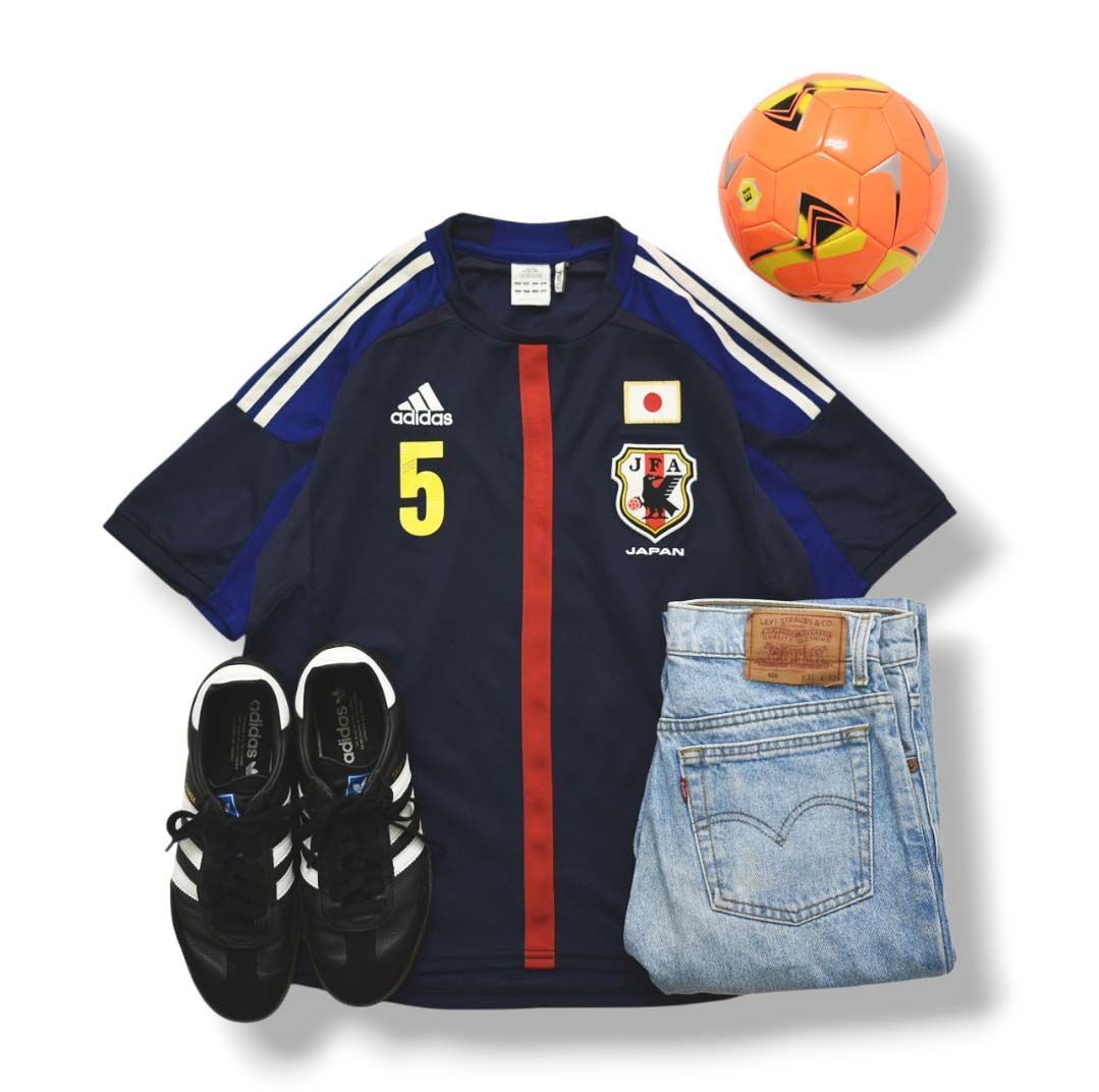 アディダス adidas 日本代表 2013 HOME 1st ＃5 長友佑都 コンフェデ