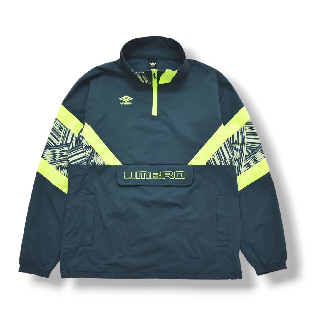 美品】 【デサント製】 アンブロ UMBRO ハーフジップ ウィンド