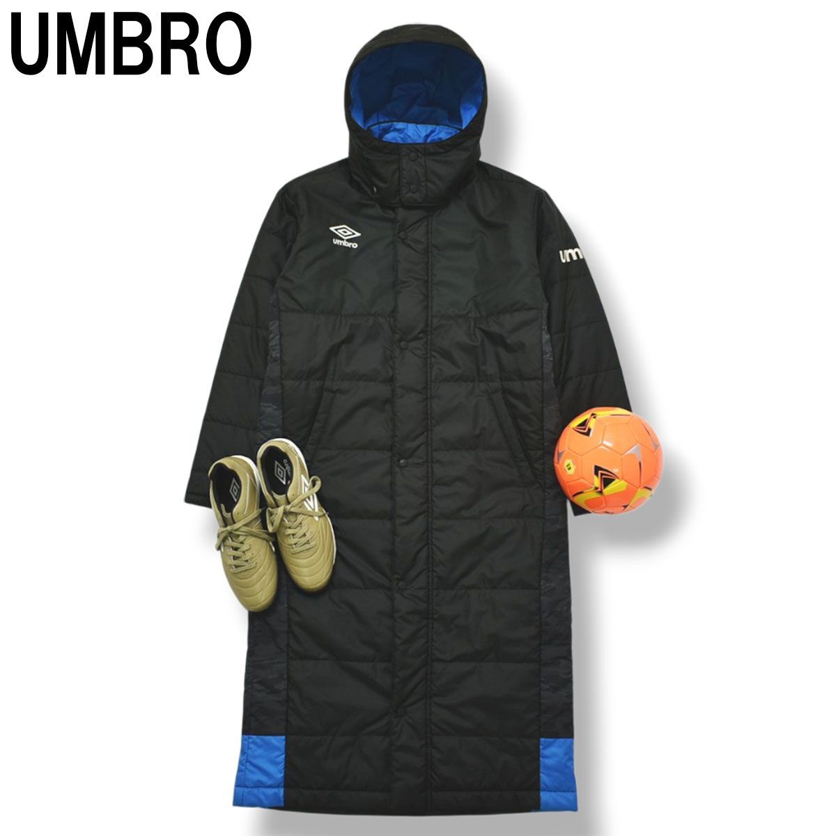 デサント製】 アンブロ UMBRO ベンチ コート ウィンドブレーカー