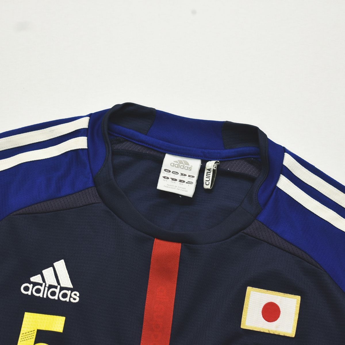 アディダス adidas 日本代表 2013 HOME 1st ＃5 長友佑都 コンフェデ 