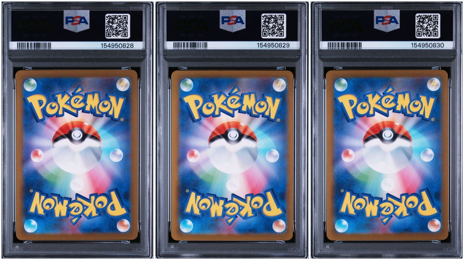 PSA9,PSA10】 3連番 フシギダネ ヒトカゲ ゼニガメ AR スペシャル