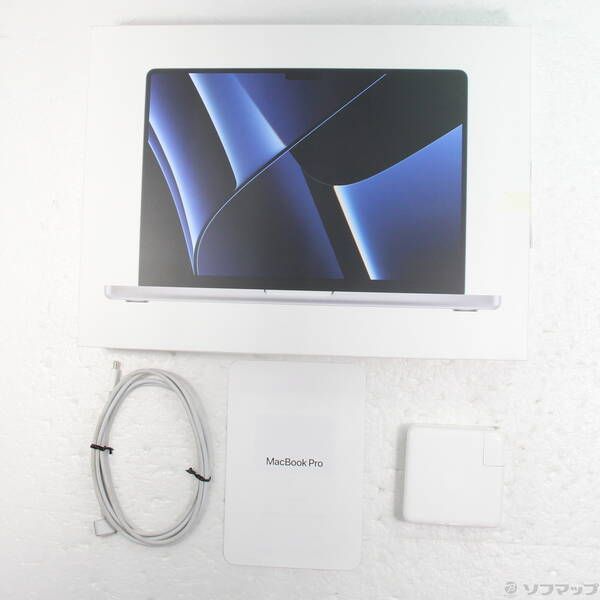 ソフマップ 〔中古品〕 MacBook Pro 14.2-inch Early-2023 MPHJ3J／A Apple M2 Pro 12コアCPU_19コアGPU 16GB SSD1TB シルバー 〔26.3 Tahoe〕【377】