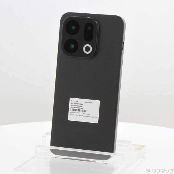 ソフマップ 〔中古品〕 OPPO Find X9 512GB スペースブラック CPH2797 SIMフリー【377】