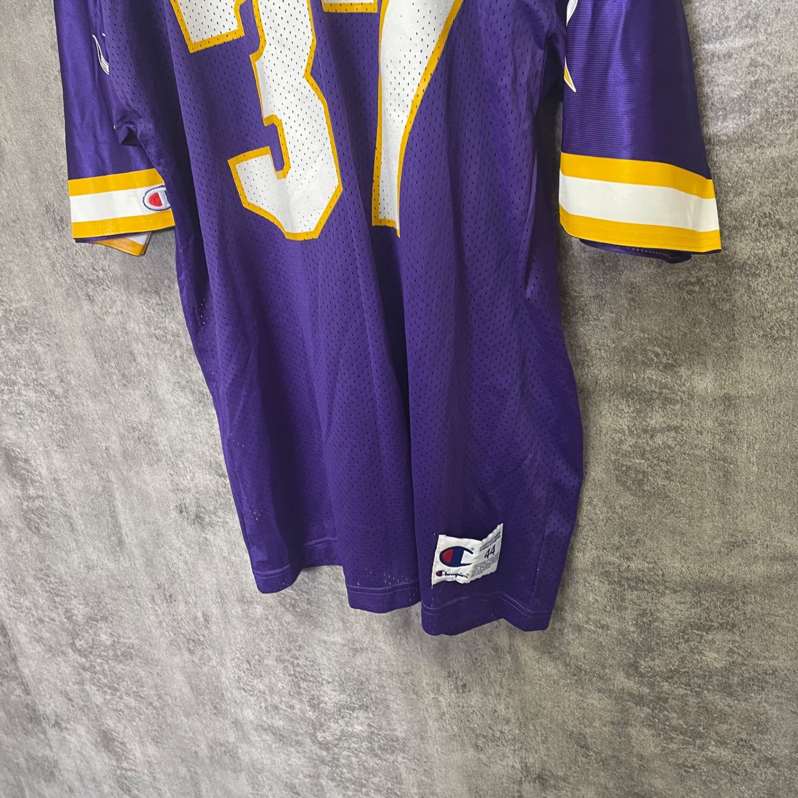 Y-971】Champion チャンピオン L NFL Minnesota Vikings HITCHCOCK 37
