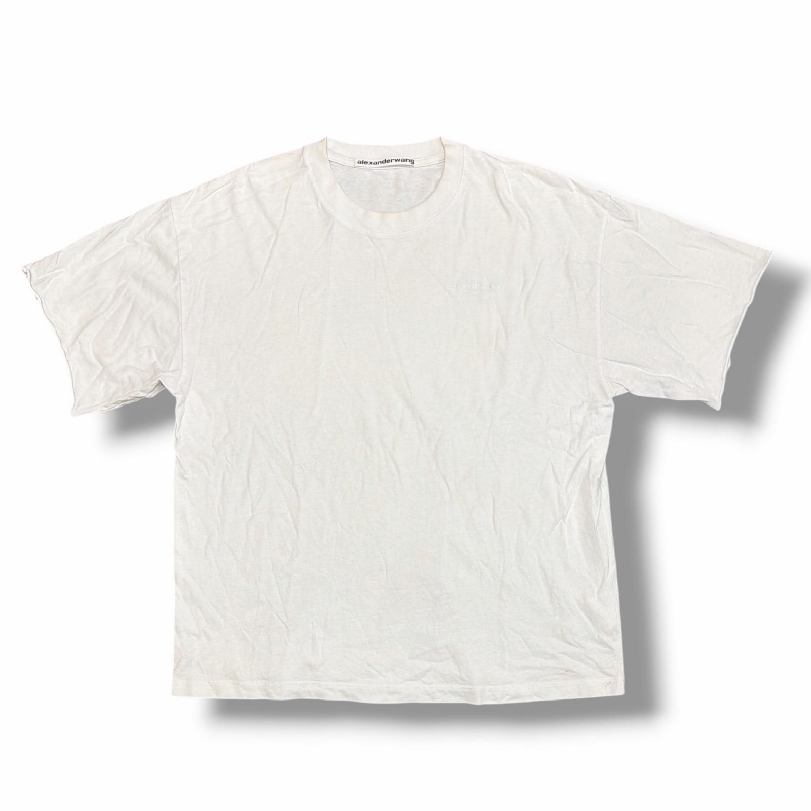 Alexander Wang Logo Embroidery Tee ロゴ刺繍Tシャツ カットソー