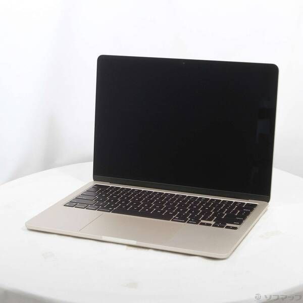 ソフマップ 〔中古品〕 MacBook Air 13.6-inch Early-2024 MRXU3J/A Apple M3 8コアCPU_10コアGPU 8GB SSD512GB スターライト 〔26.3 Tahoe〕【377】