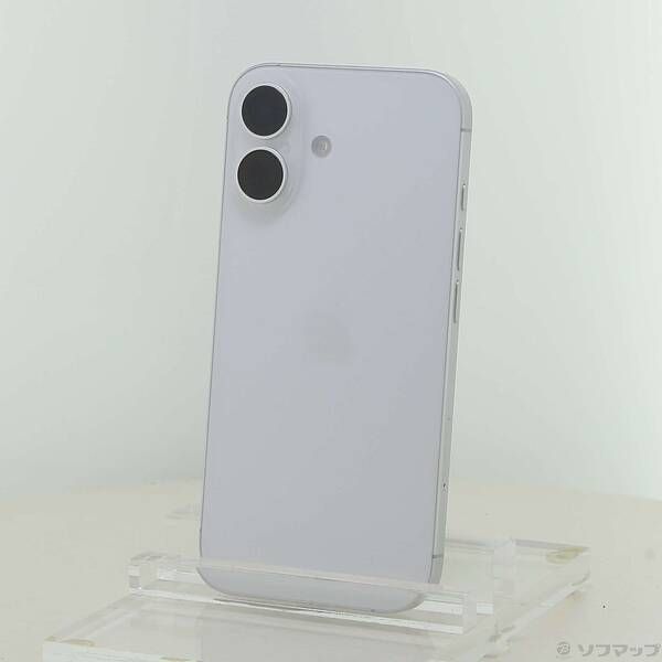 ソフマップ 〔中古品〕 iPhone16 128GB ホワイト MYDR3J／A SIMフリー【377】