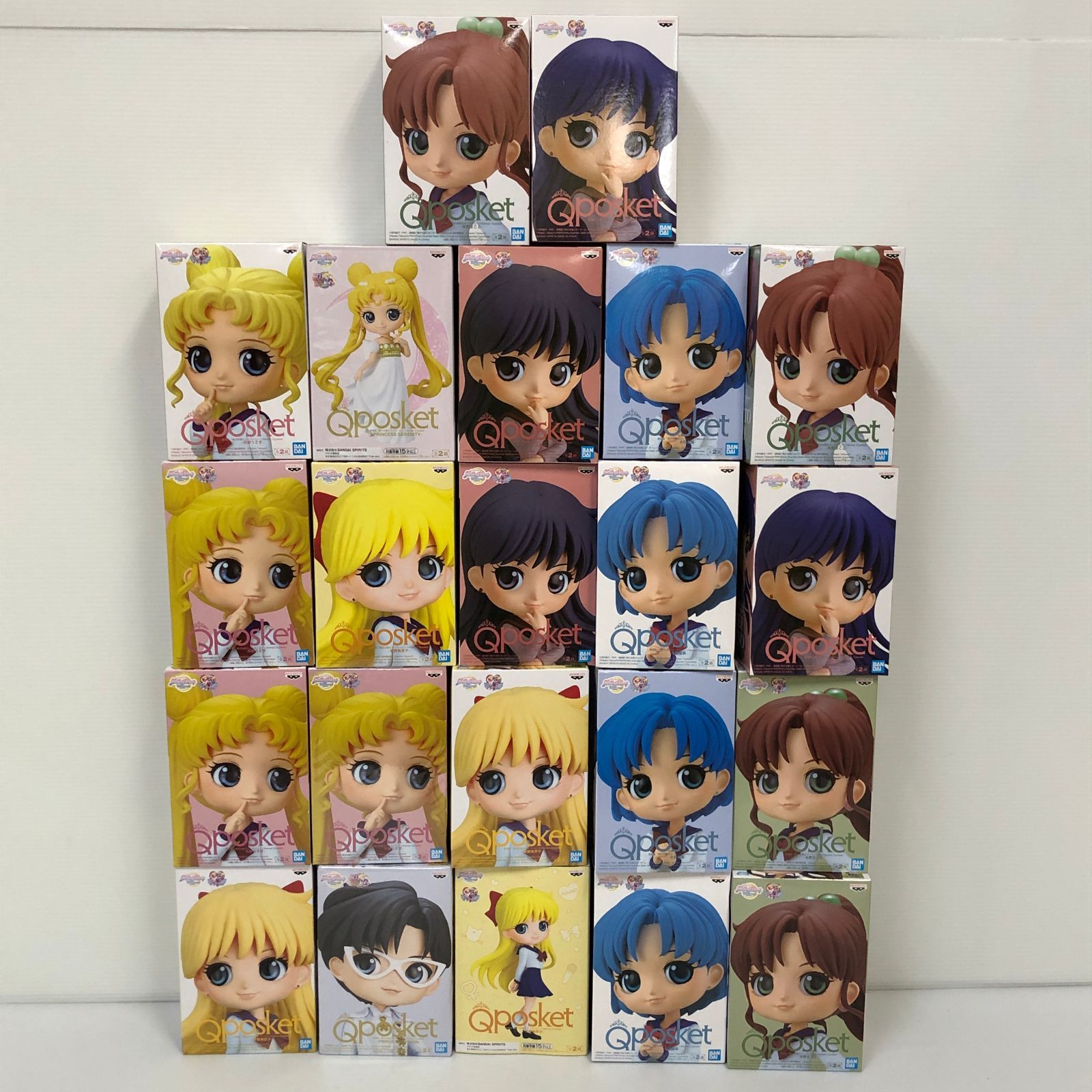 △120 Qposket セーラームーン フィギュア まとめ ※箱ダメージ品含む