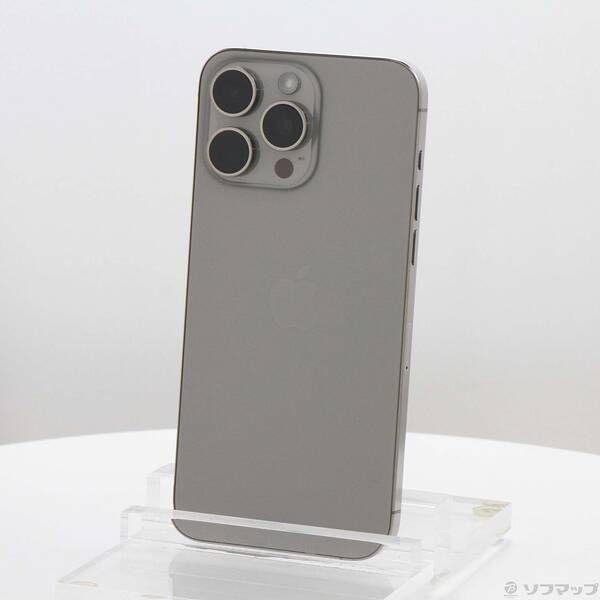 ソフマップ 〔中古品〕 iPhone15 Pro Max 1TB ナチュラルチタニウム MU713J／A SIMフリー【377】 93,543円