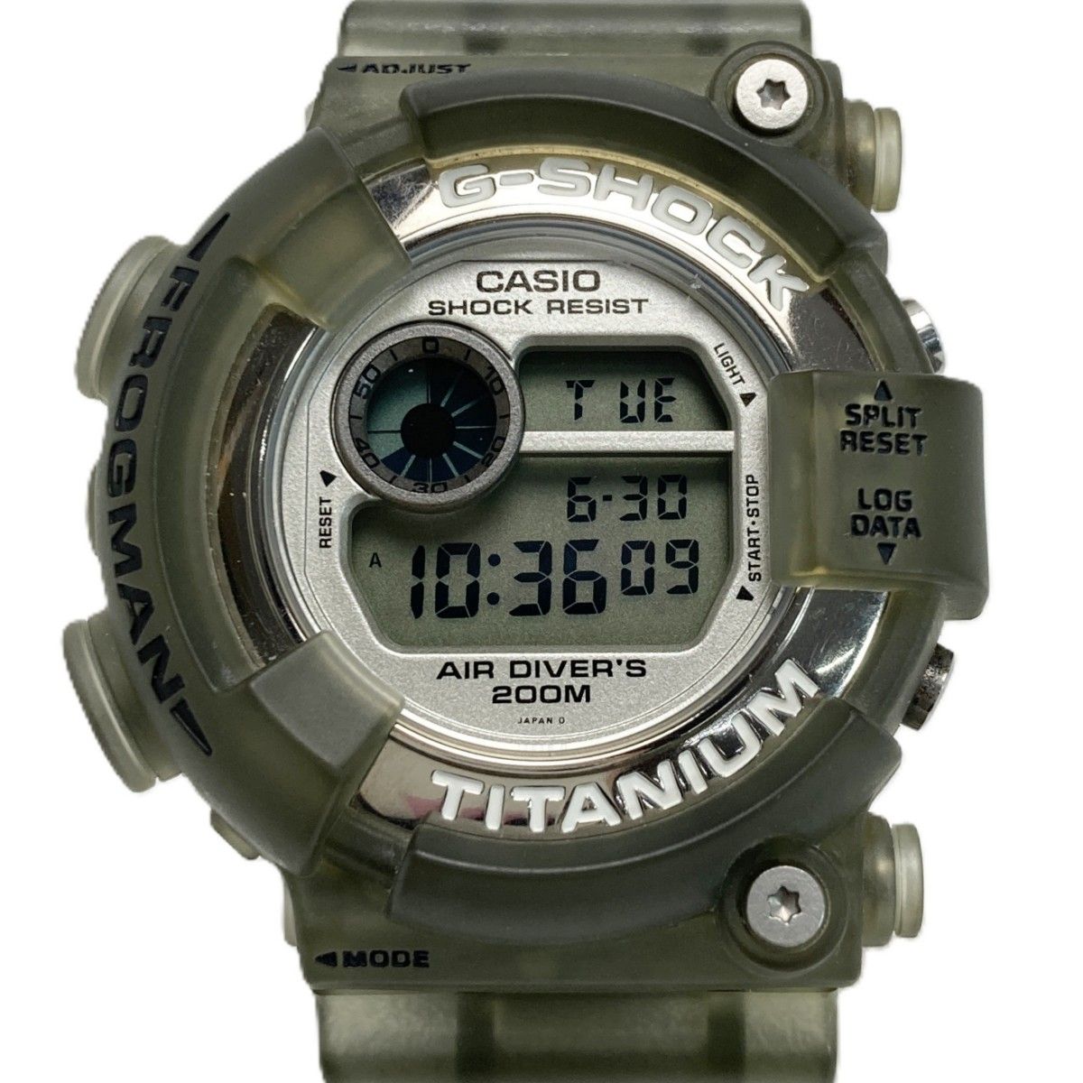 時計 CASIO G-SHOCK FROGMAN DW-8201WC-9T CASIO カシオ G-SHOCK フロッグマン 国際サンゴ礁保護協会 DW-8201WC