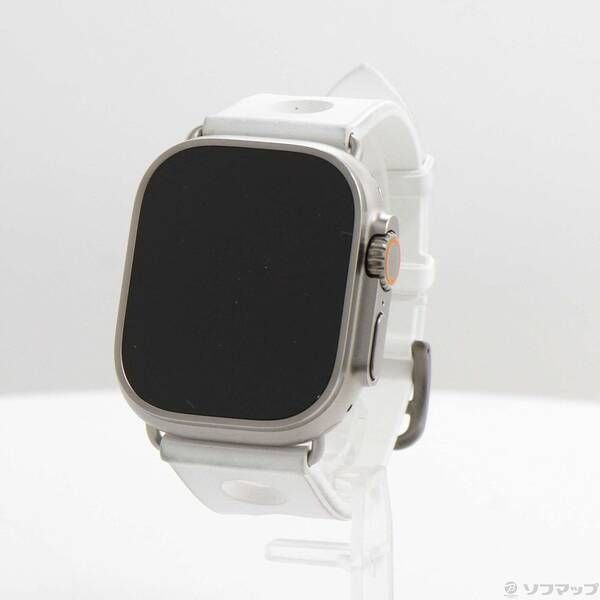 ソフマップ 〔中古品〕 Apple Watch Ultra 3 GPS + Cellular 49mm ナチュラルチタニウムケース スキュブHダイビング【377】
