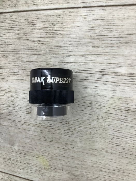 P12 希少 PEAK LUPE 22X ピークルーペ 22倍 生産終了品 ケース付き 2.5
