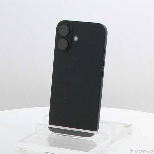 ソフマップ 〔中古品〕 iPhone16 256GB ブラック FYDW3J／A SIMフリー【262】