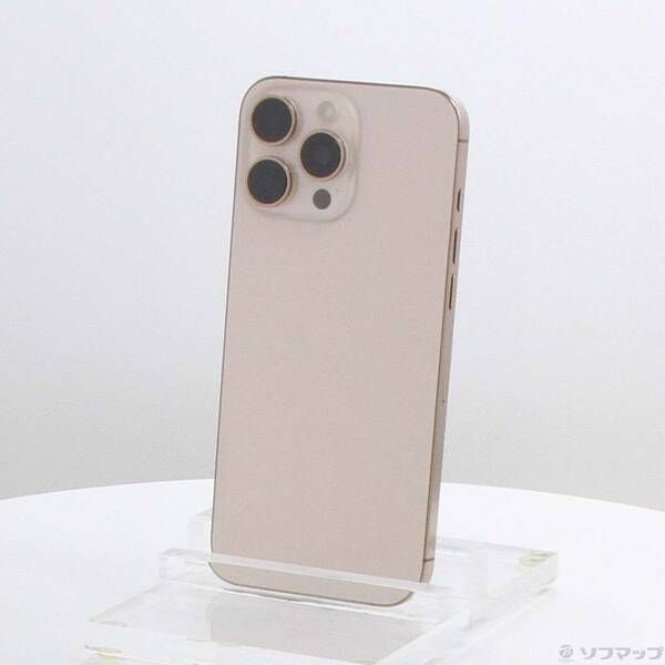 ソフマップ 〔中古品〕 iPhone16 Pro Max 256GB デザートチタニウム MYWJ3J／A SIMフリー【262】