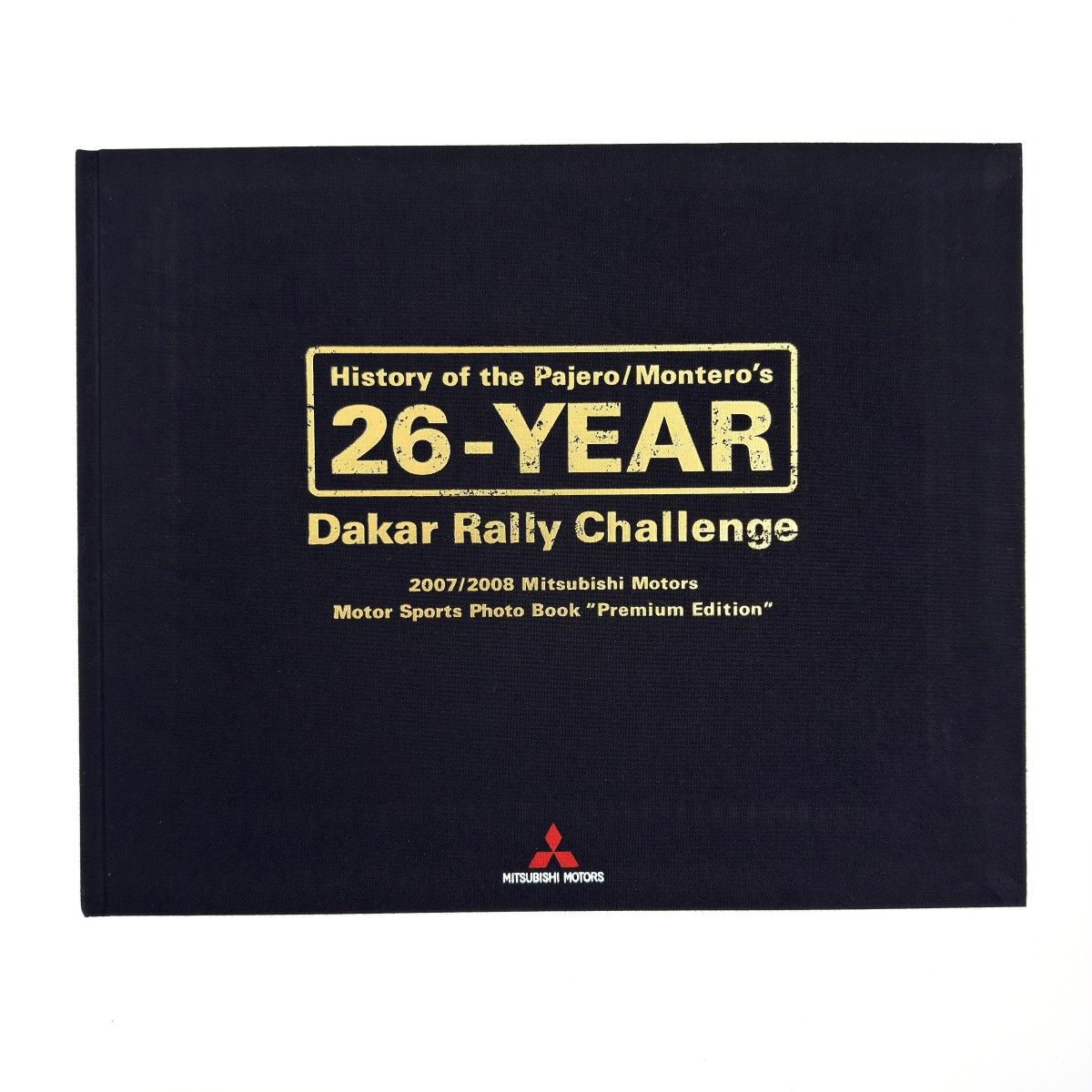 パジェロ 三菱 希少 パリダカ参戦26年ヒストリーブック 写真集DVD