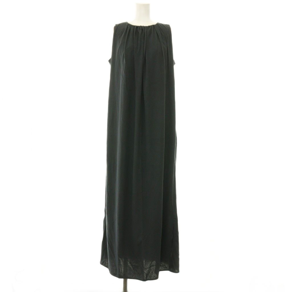グレーコード GREYCHORD アパルトモン取扱い NOSLEEVE ONEPIECE ワンピース ノースリーブ マキシ ロング コットン 1 グレー /NR ■OS