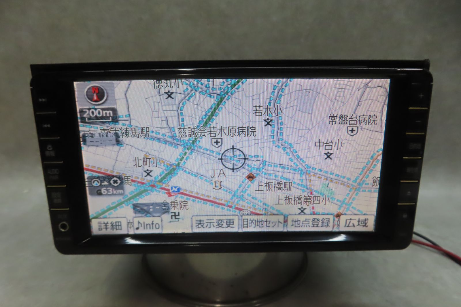 タッチパネル正常☆動作保証付☆F6980/トヨタ純正 NHZN-W59G HDDナビ