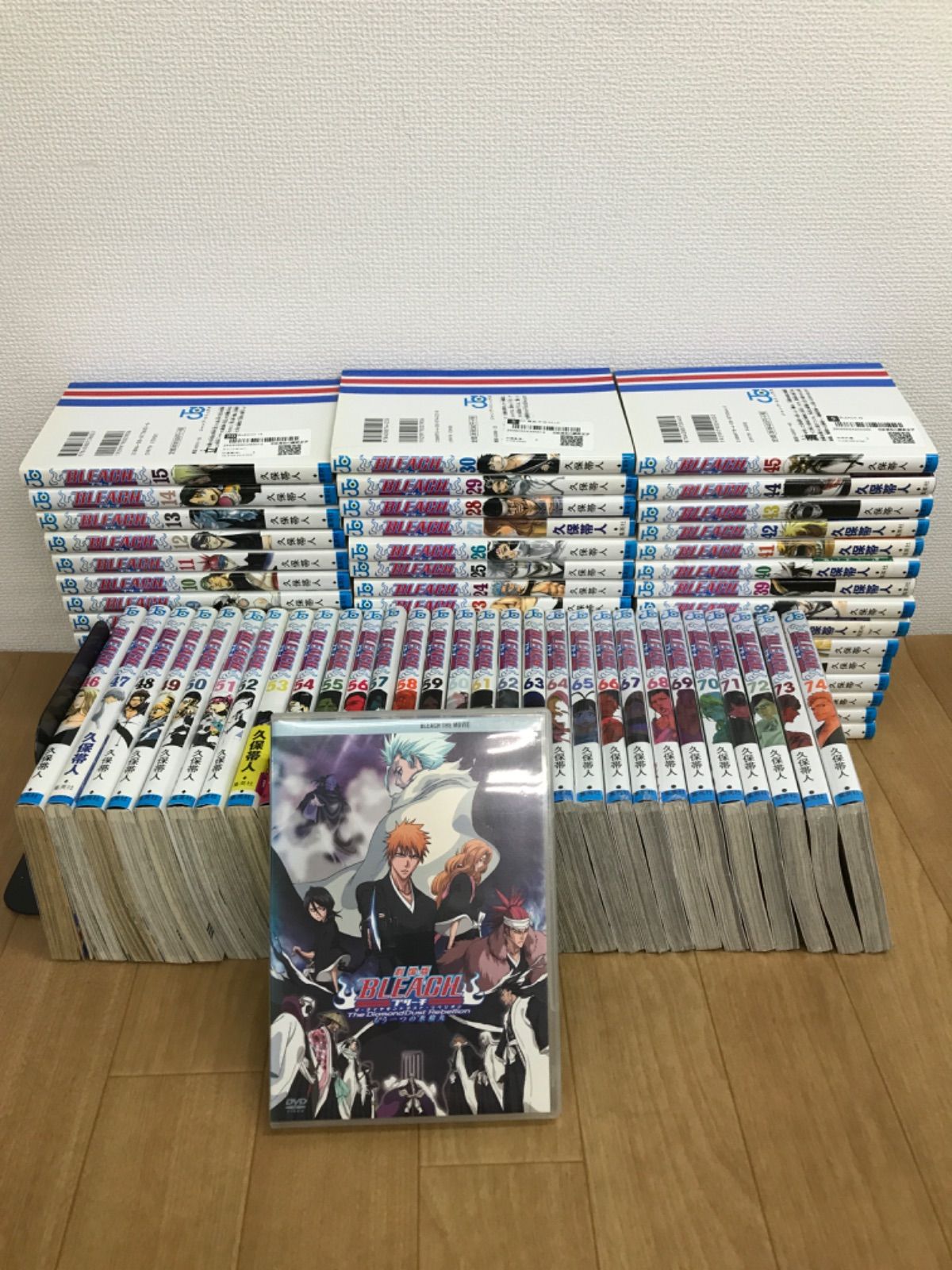 漫画 おまけ付き BLEACH 全巻セット 1-74巻 劇場版