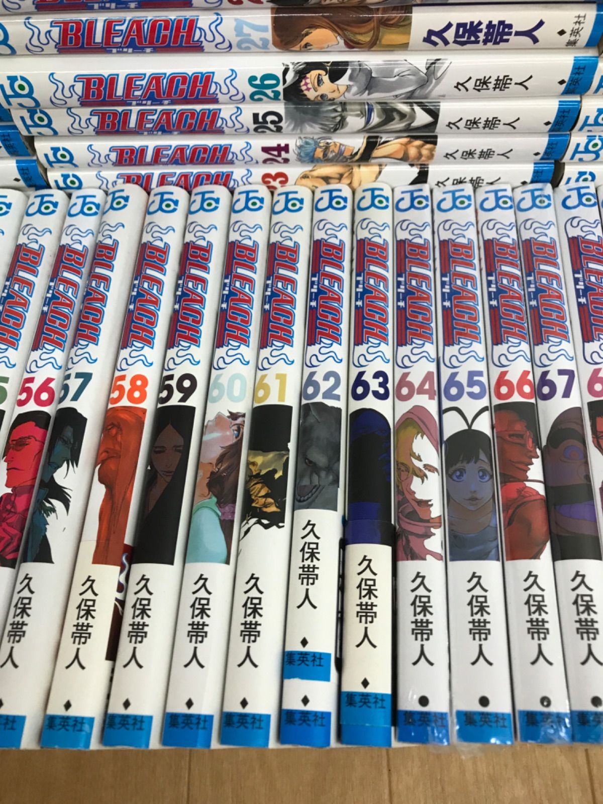 ☆③【未開封あり】BLEACH ブリーチ 1～74巻 コミック全巻セット＋DVD