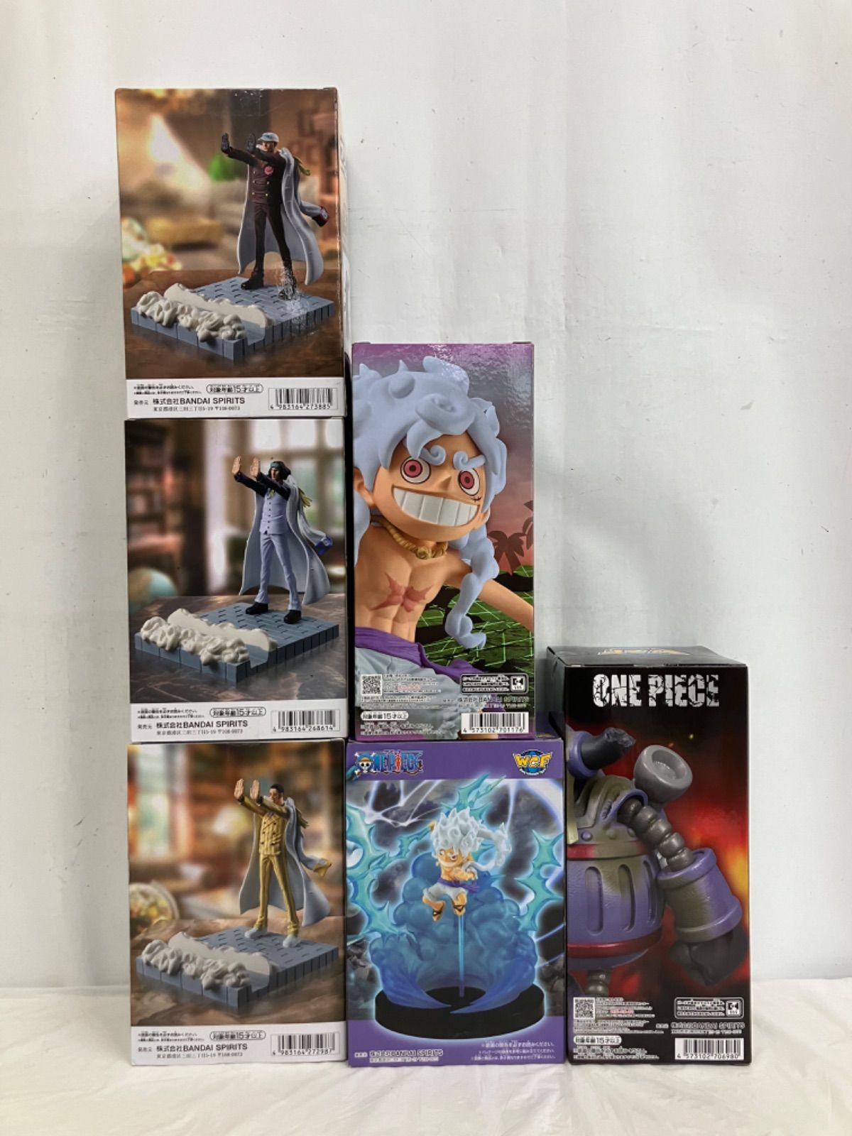 未開封 ONE PIECE ワンピース WCF フィグライフ まとめ 6種セット
