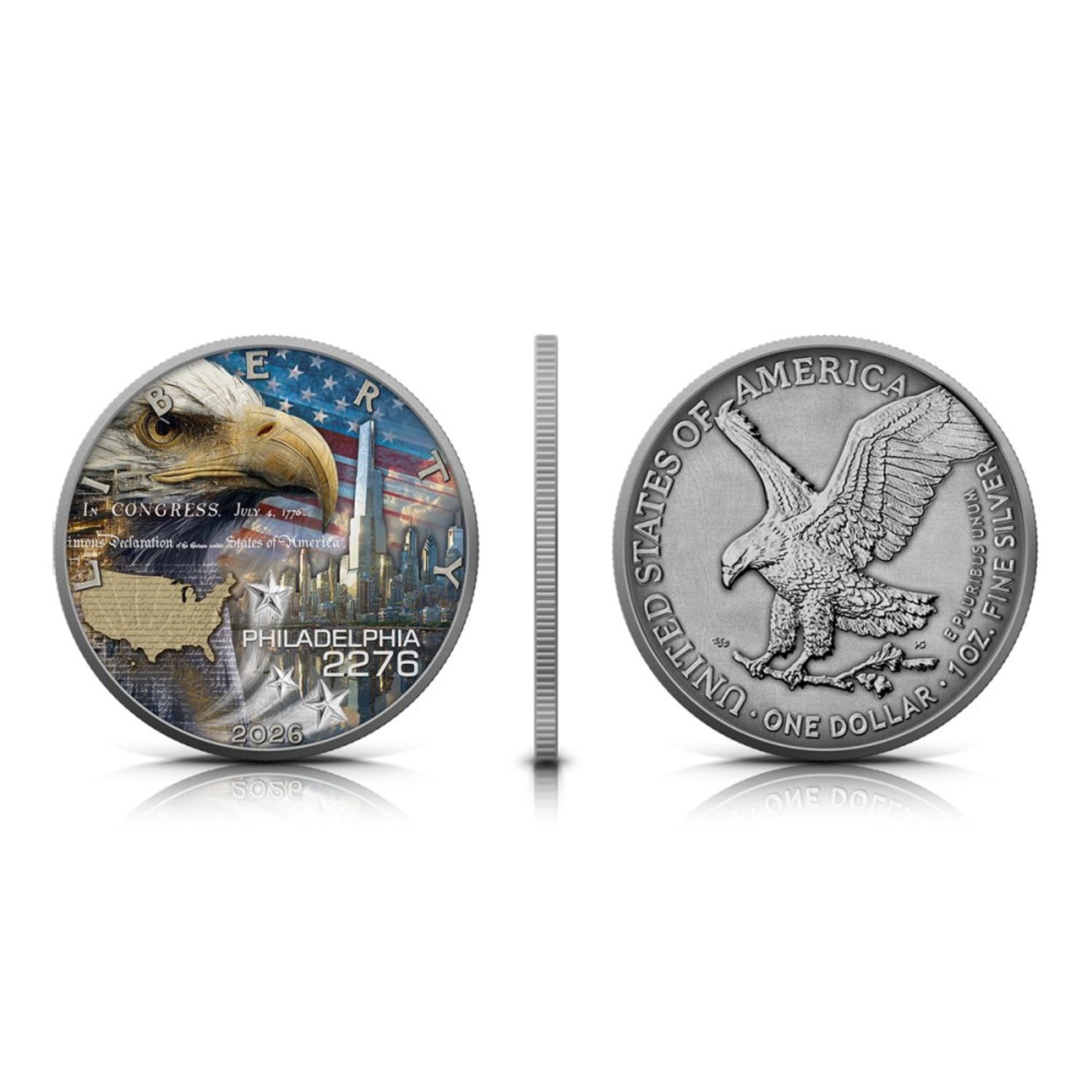 保証書・カプセル付き] 2026年 (新品) アメリカ「イーグル