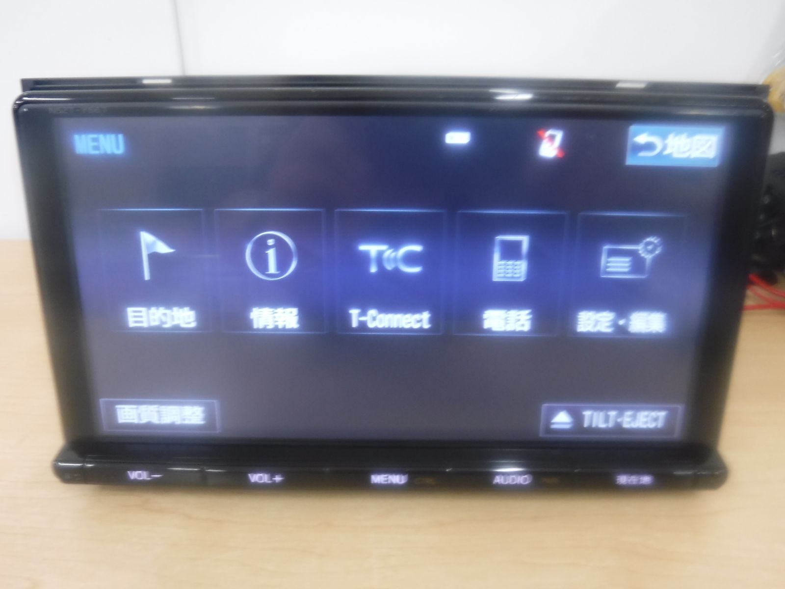 V2569)中古_SDナビ☆TOYOTA□NSZT-Y66T【セキュリティ解除・動作確認済