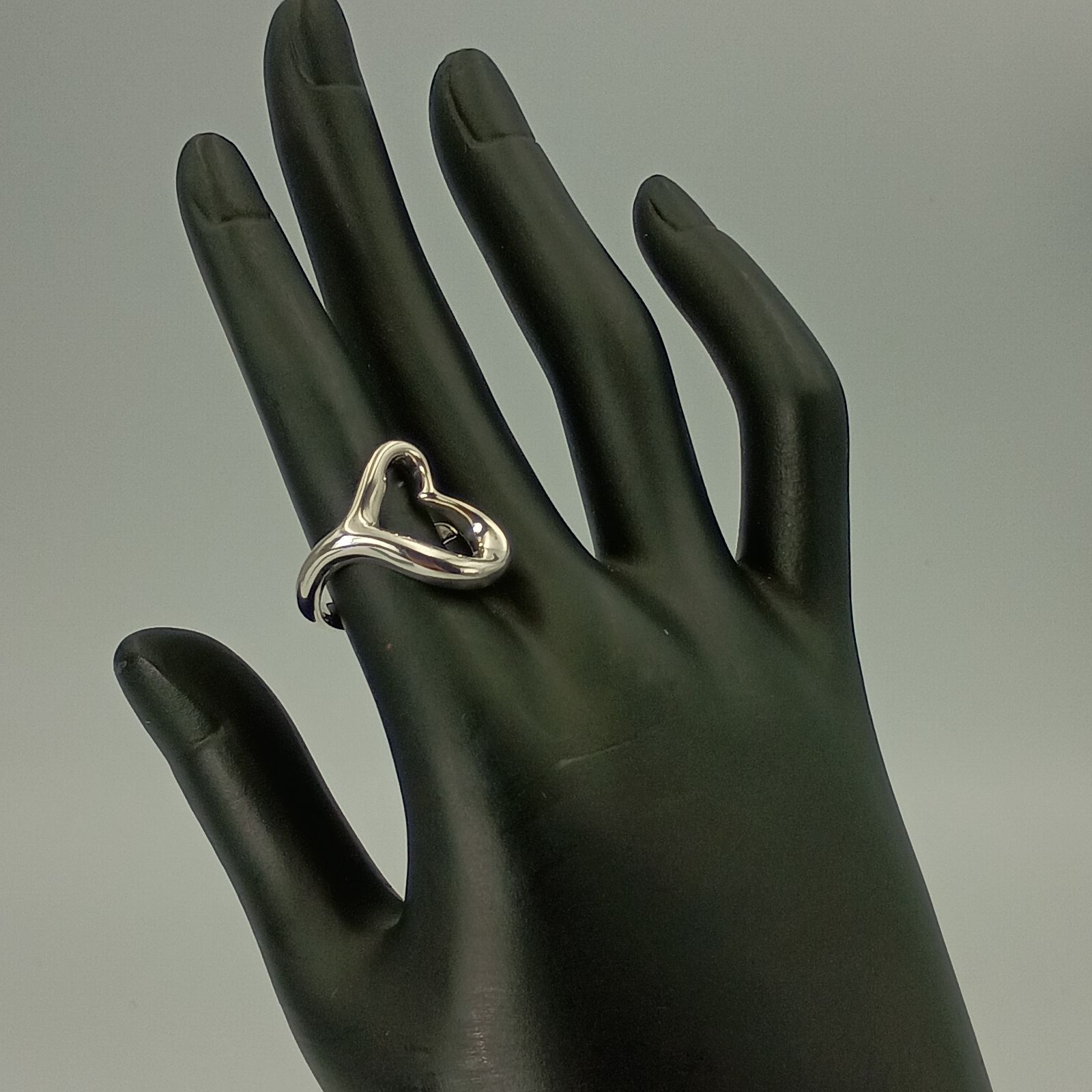 TIFFANY&Co. ティファニー 12号 オープンハート リング 指輪