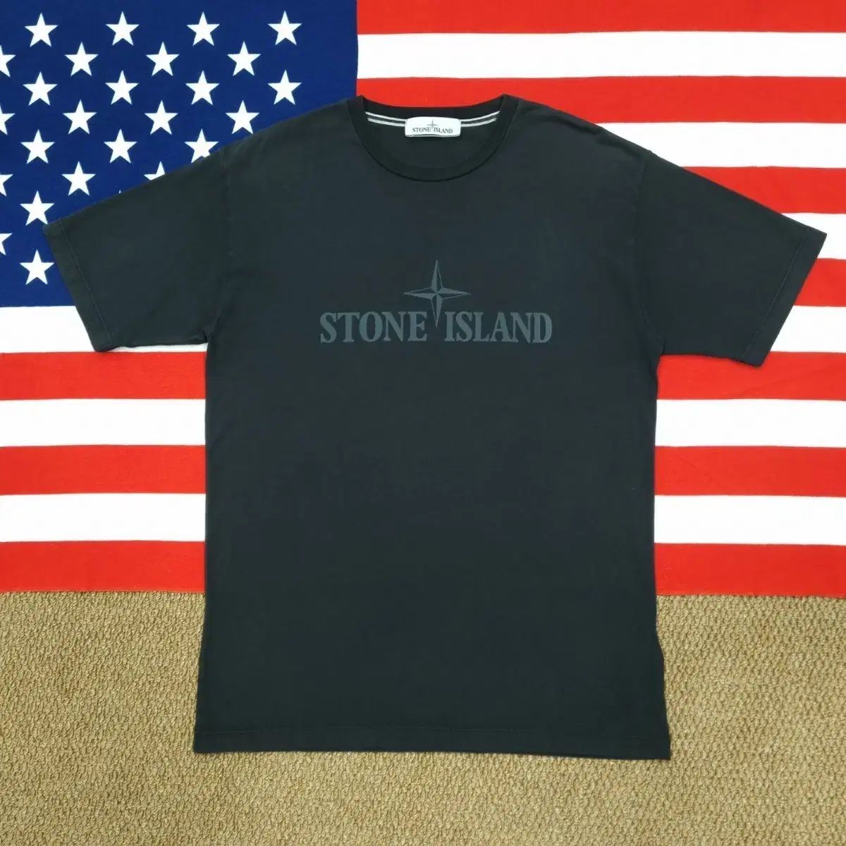 STONE ISLAND ストーンアイランド ビックロゴ 半袖Tシャツ
