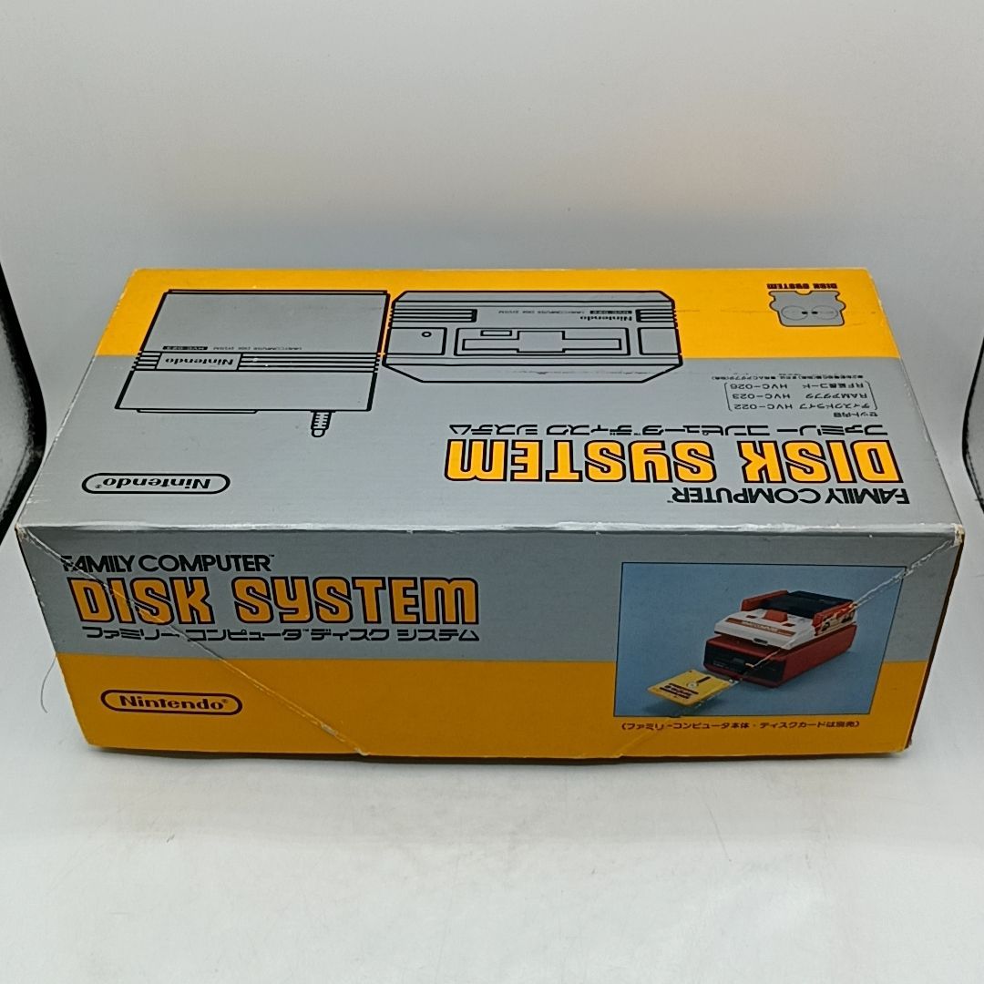 中古動作品】 ファミコン ディスクシステム 箱・説明書付き 完品セット