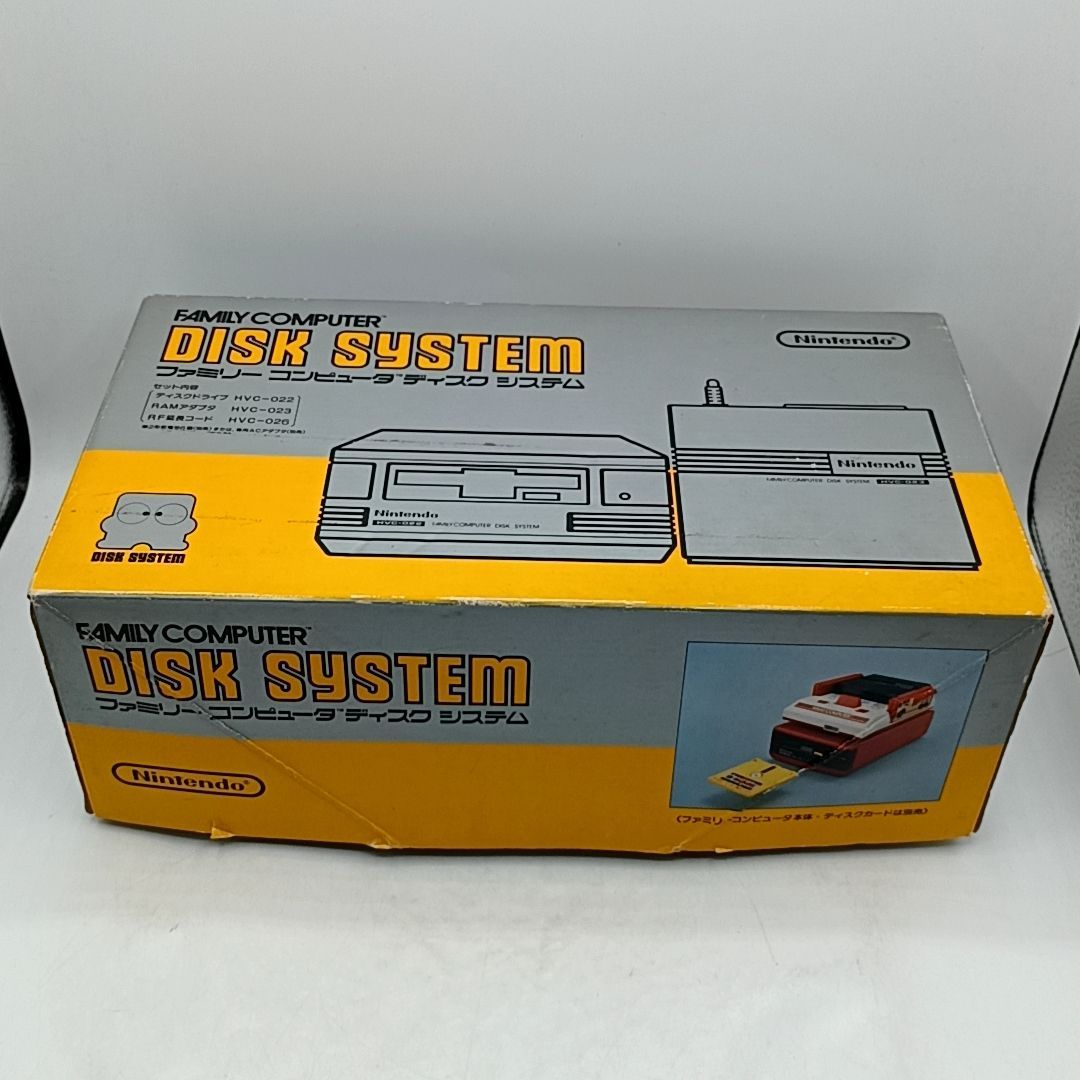 中古動作品】 ファミコン ディスクシステム 箱・説明書付き 完品セット