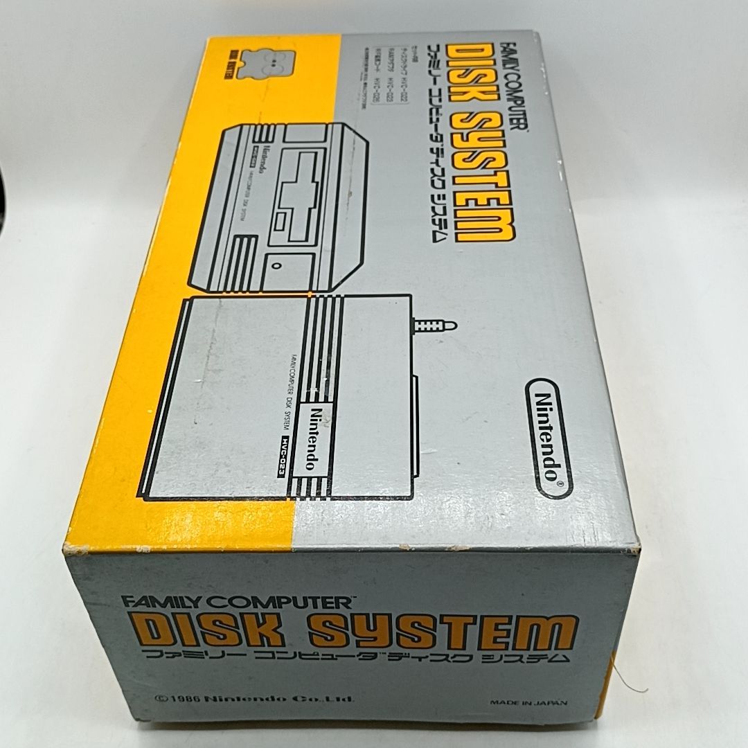中古動作品】 ファミコン ディスクシステム 箱・説明書付き 完品セット