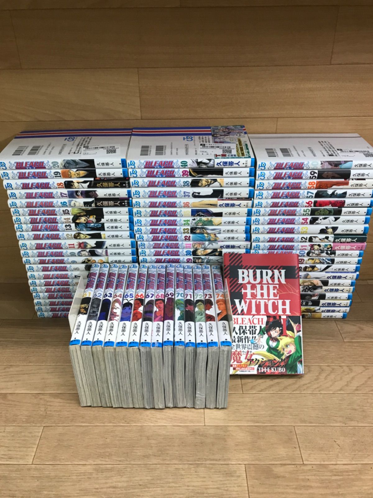 ☆【未開封あり】BLEACH ブリーチ 1～74巻 コミック全巻セット＋BURN